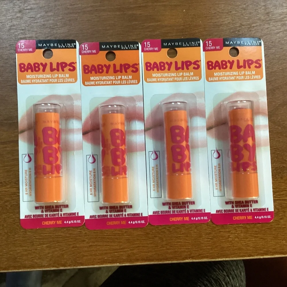 Maybelline Baby Lips moisturizing lip balm bundle NEW