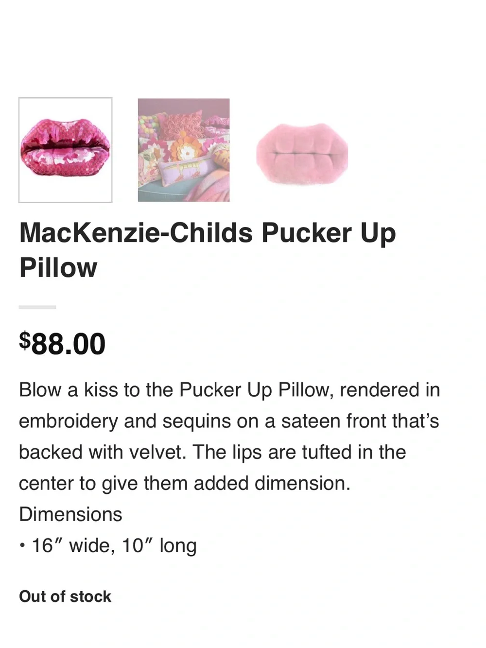 MacKenzie-Childs brand new