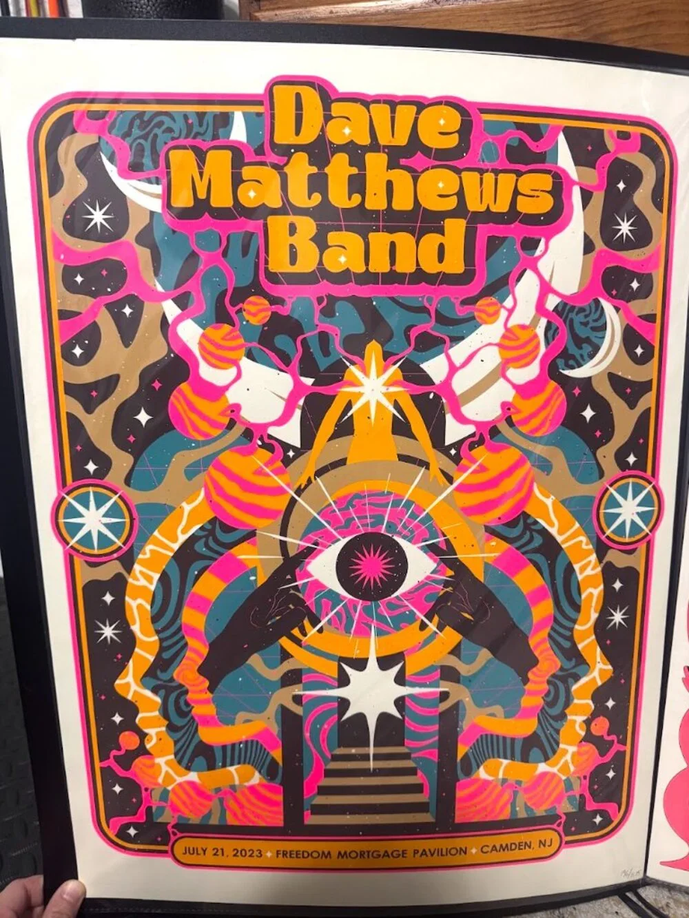 Dave Matthews Band Poster - Camden 7/21/23