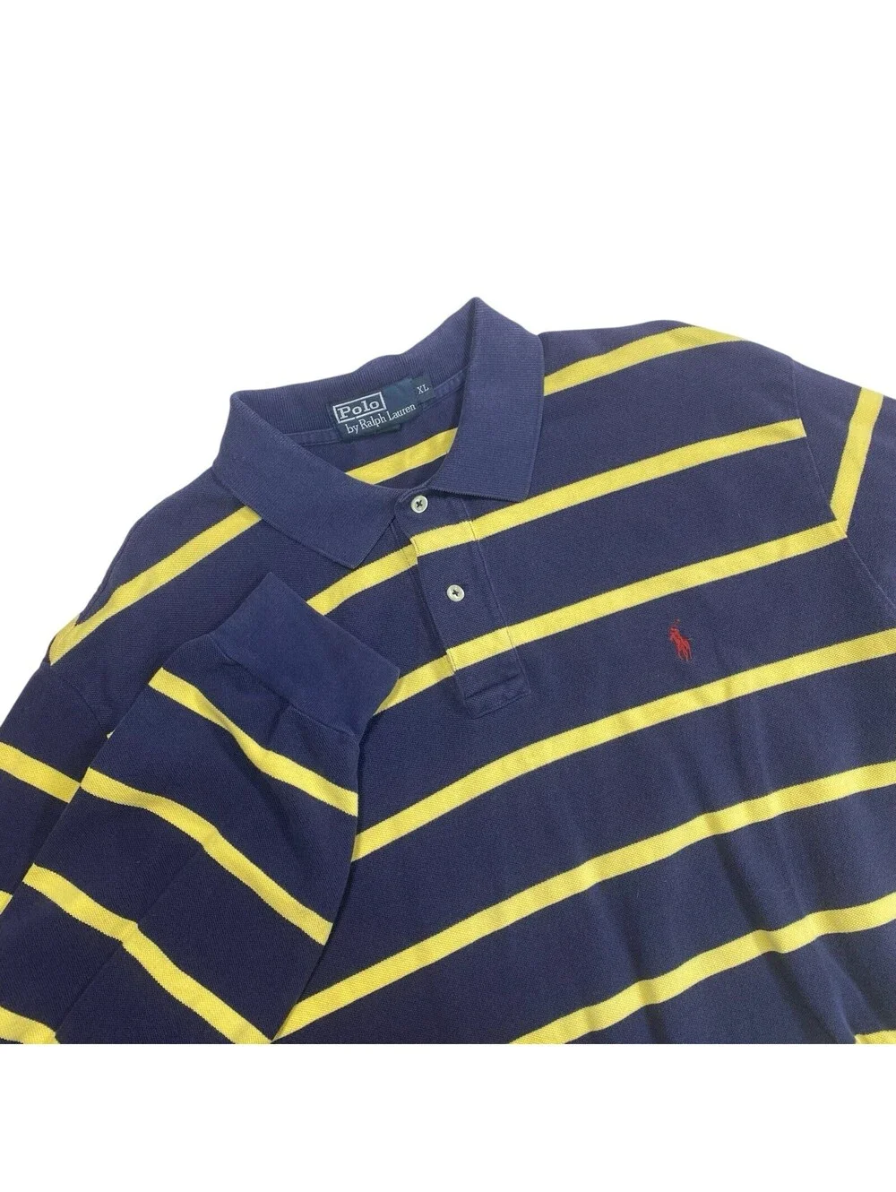 Polo Ralph Lauren Men's Long Sleeve Polo Striped Shirt, Size XL