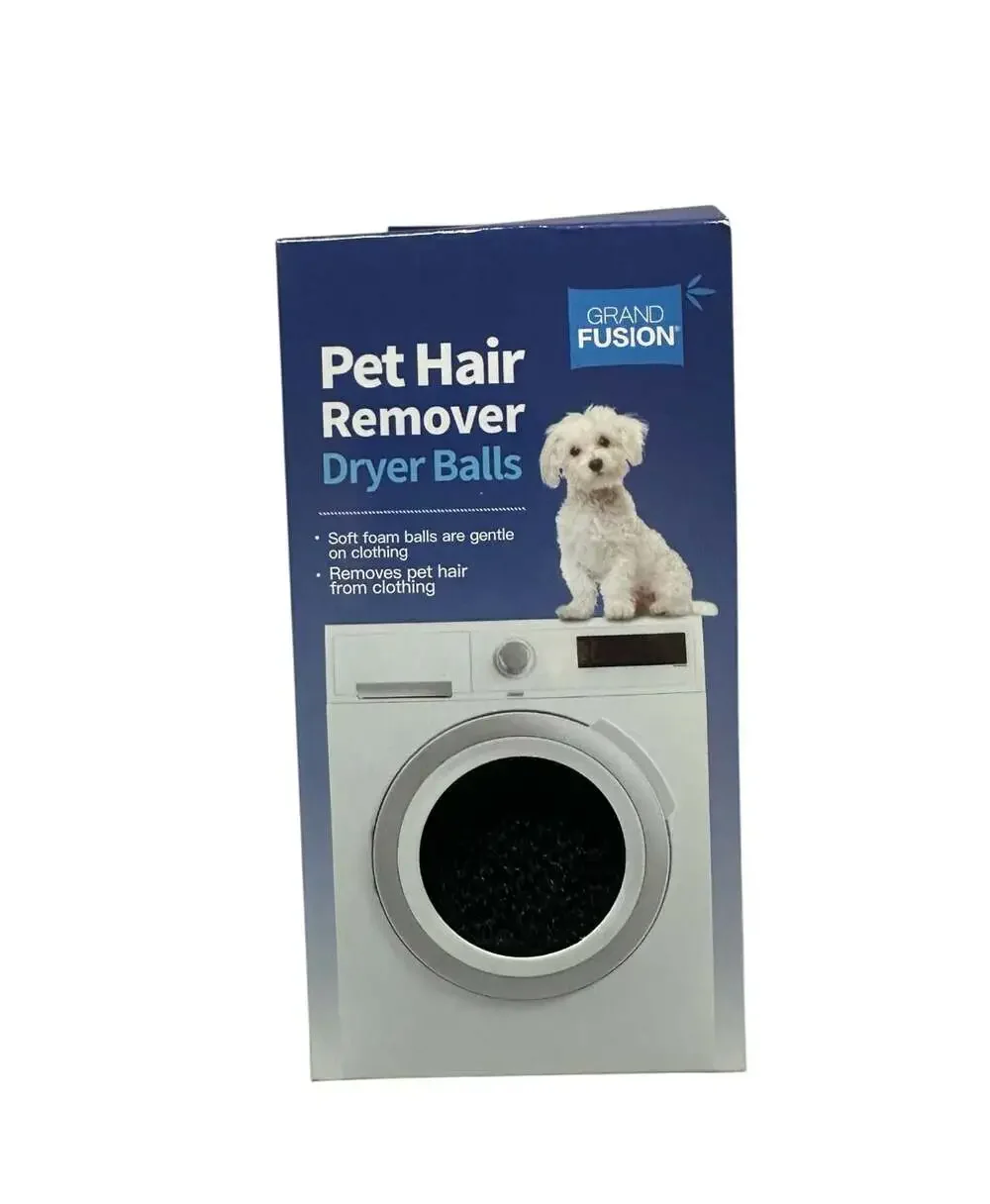 Grand Fusion Pet Hair Remover Dryer Balls, 2-Pack