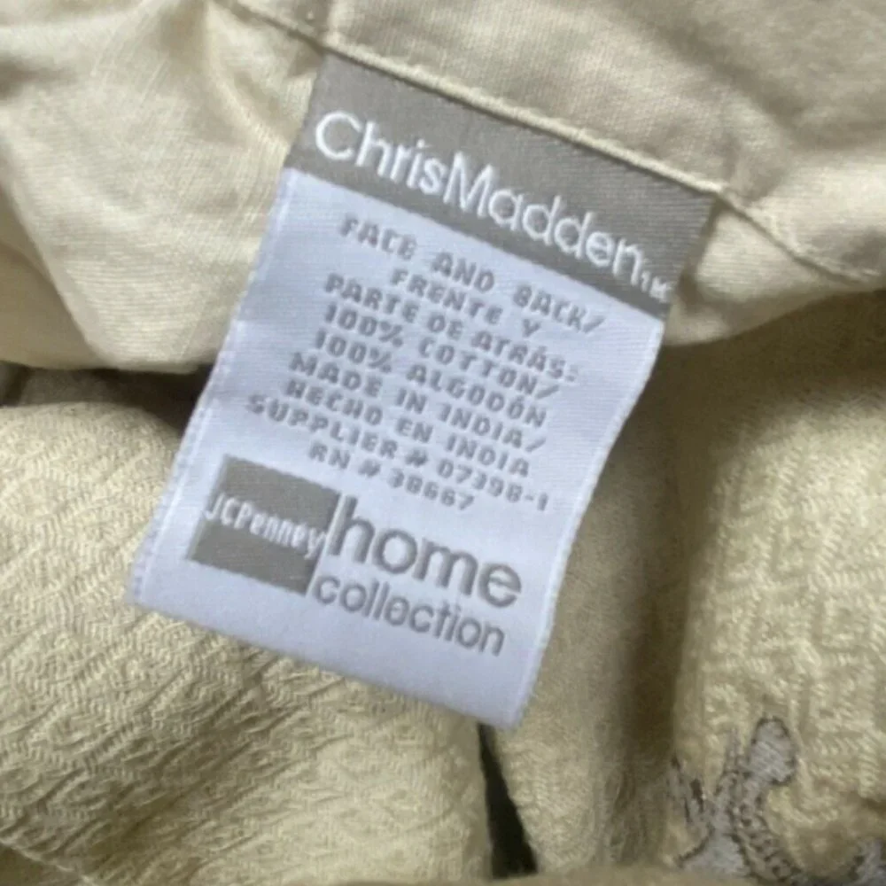 2 Chris Madden Discontinued Shams Pillowcases