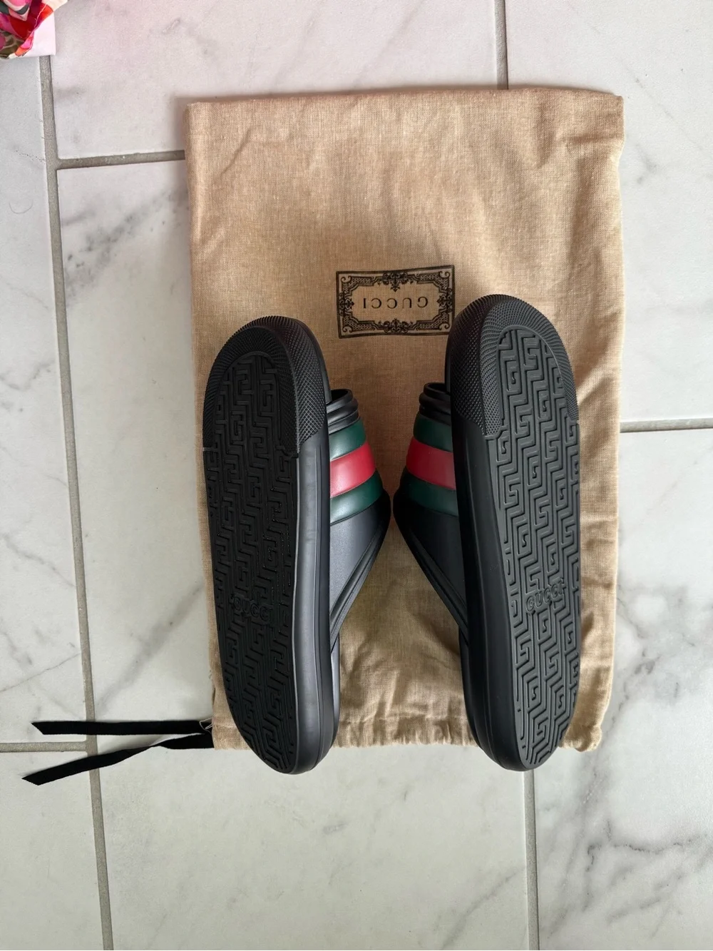 Gucci designer slide