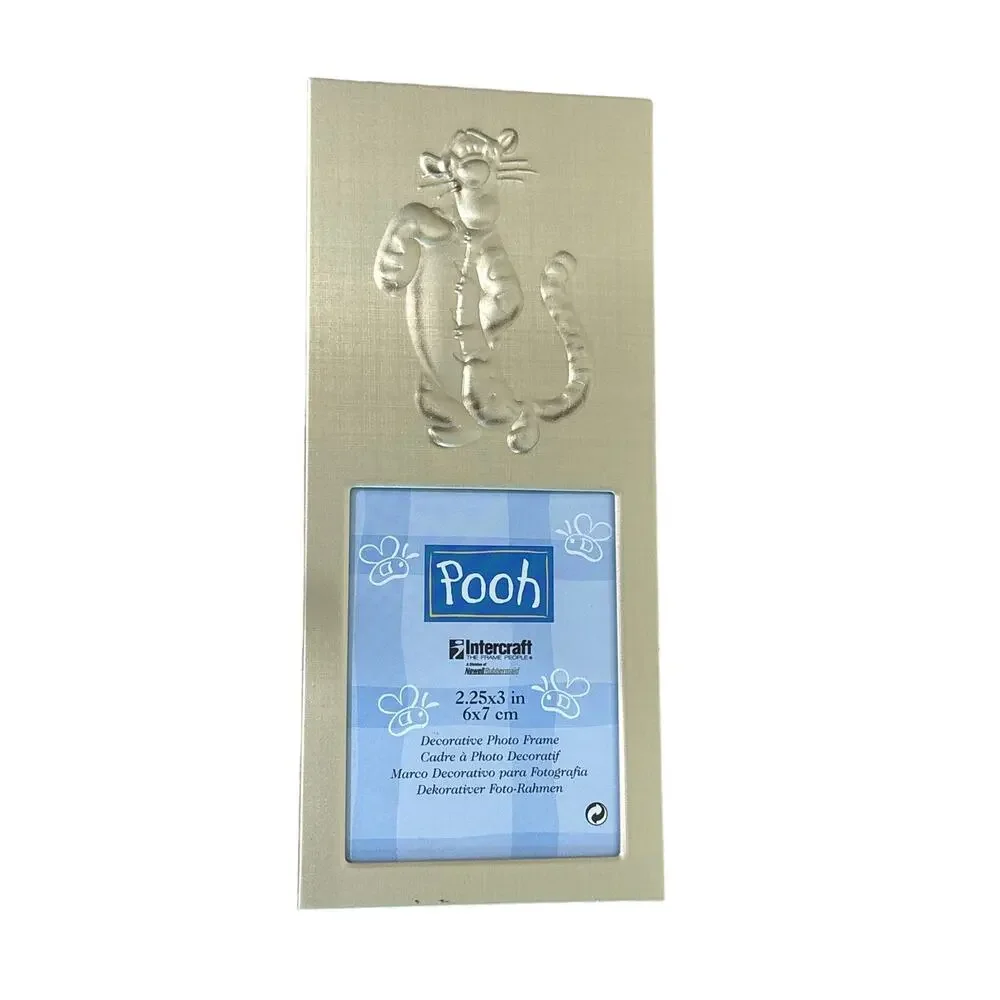 Vintage Winne the Pooh and Friends- Tigger Table Top Photo Frame-2.25x3