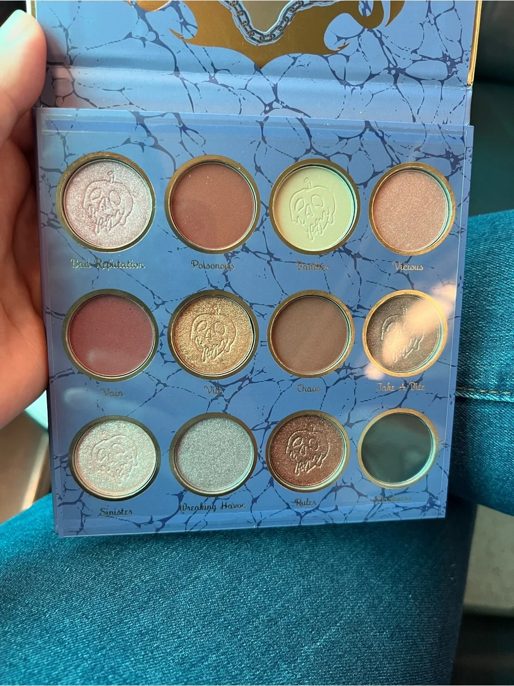 Disney branded eyeshadow