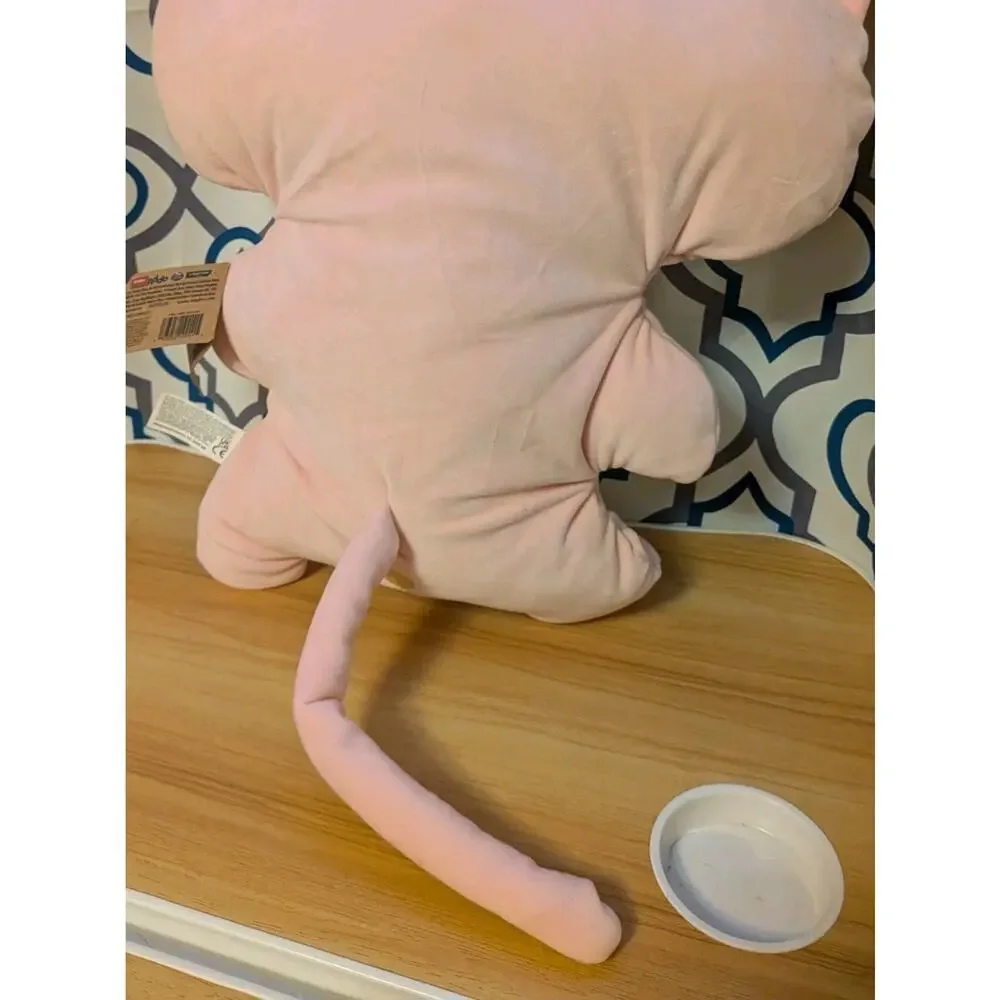 18” Fuggler Sphinx BIG FUGG Wrinkle McStinkles Cat Pink Plush W/tag