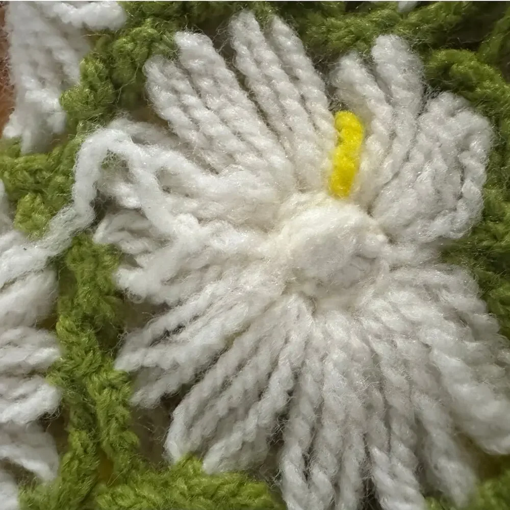 Handmade vintage daisy