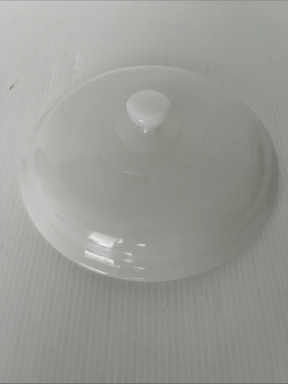Vintage Milk Glass Casserole Dish Lid