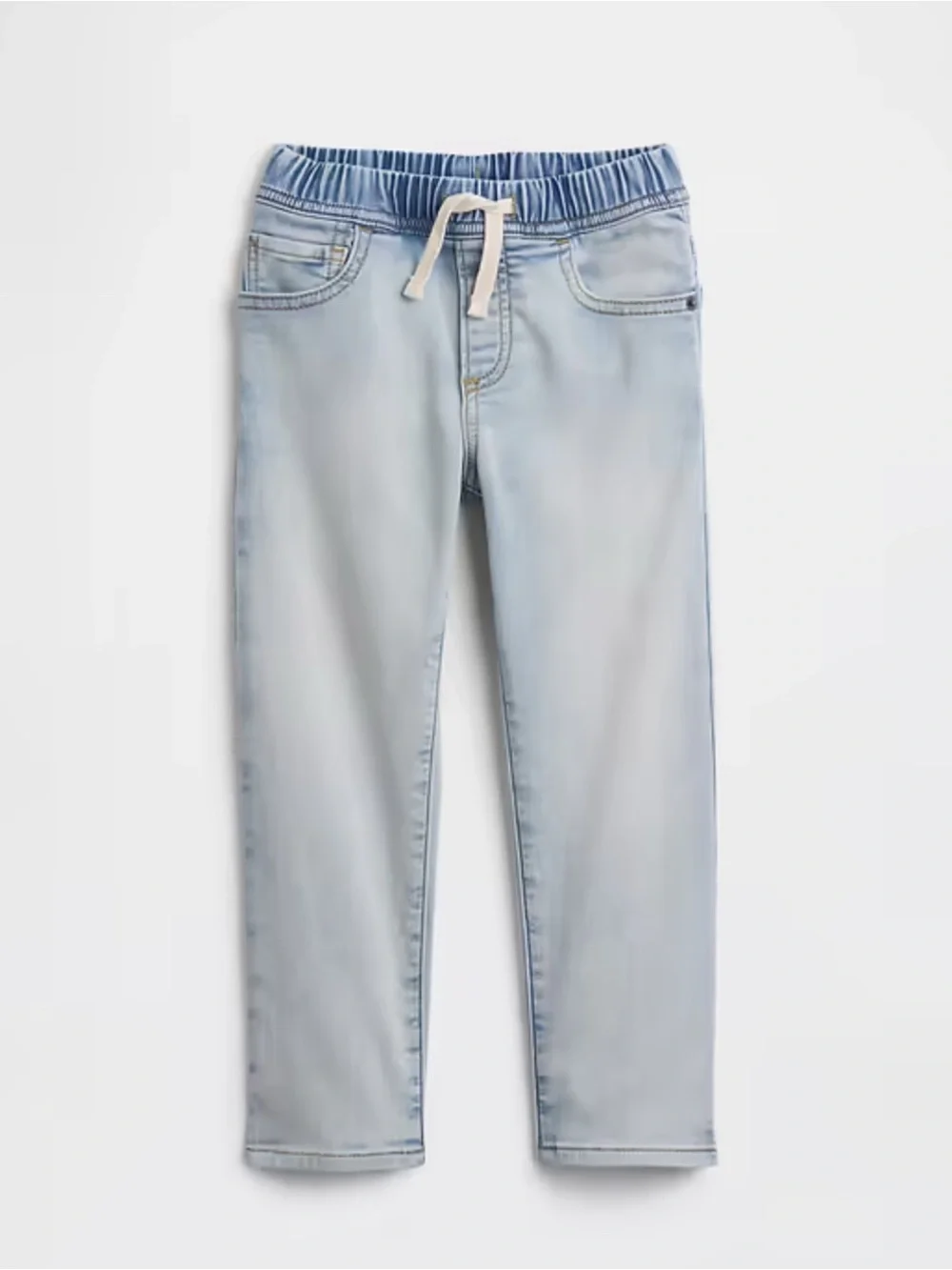 🆕 R GAP babyGap Pull-On Slim Sweatpant Jeans Light Wash