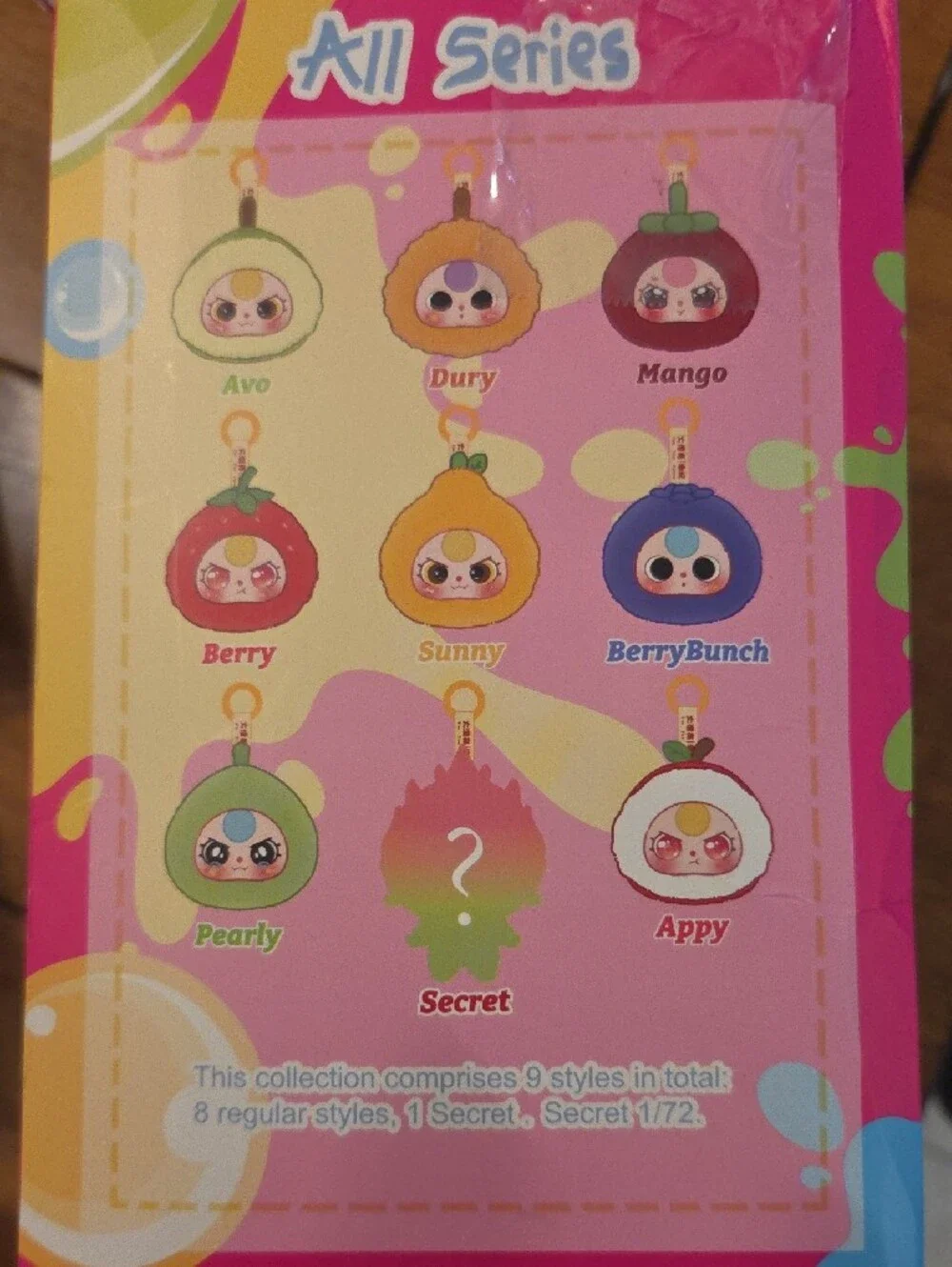 Baby Three Orchard Zipper Bag - Avo