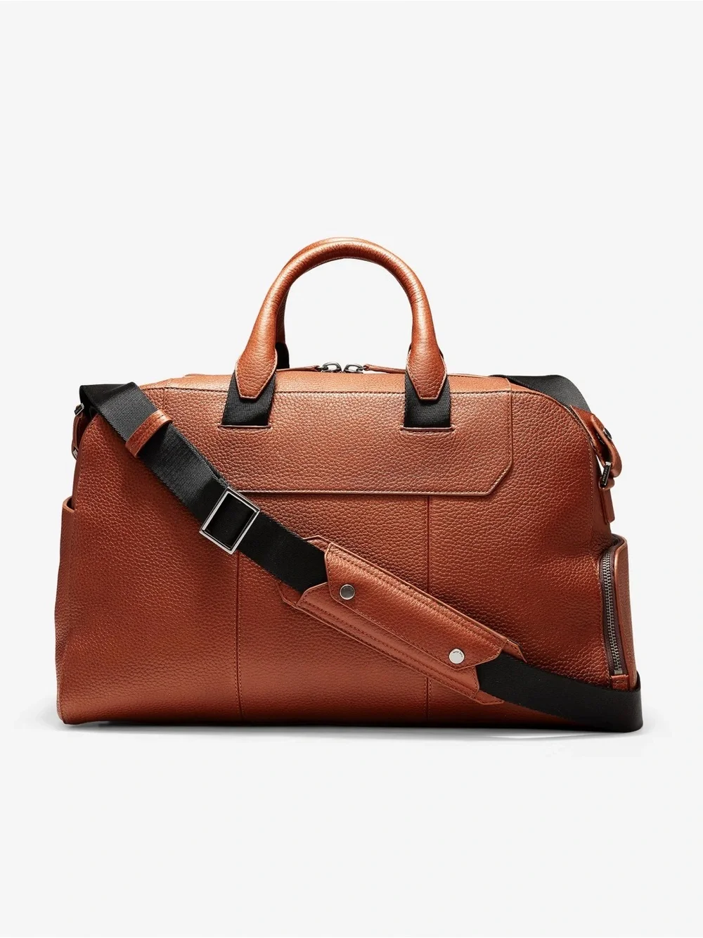 Cole Haan Grandseries Leather Duffle in British Tan Leather