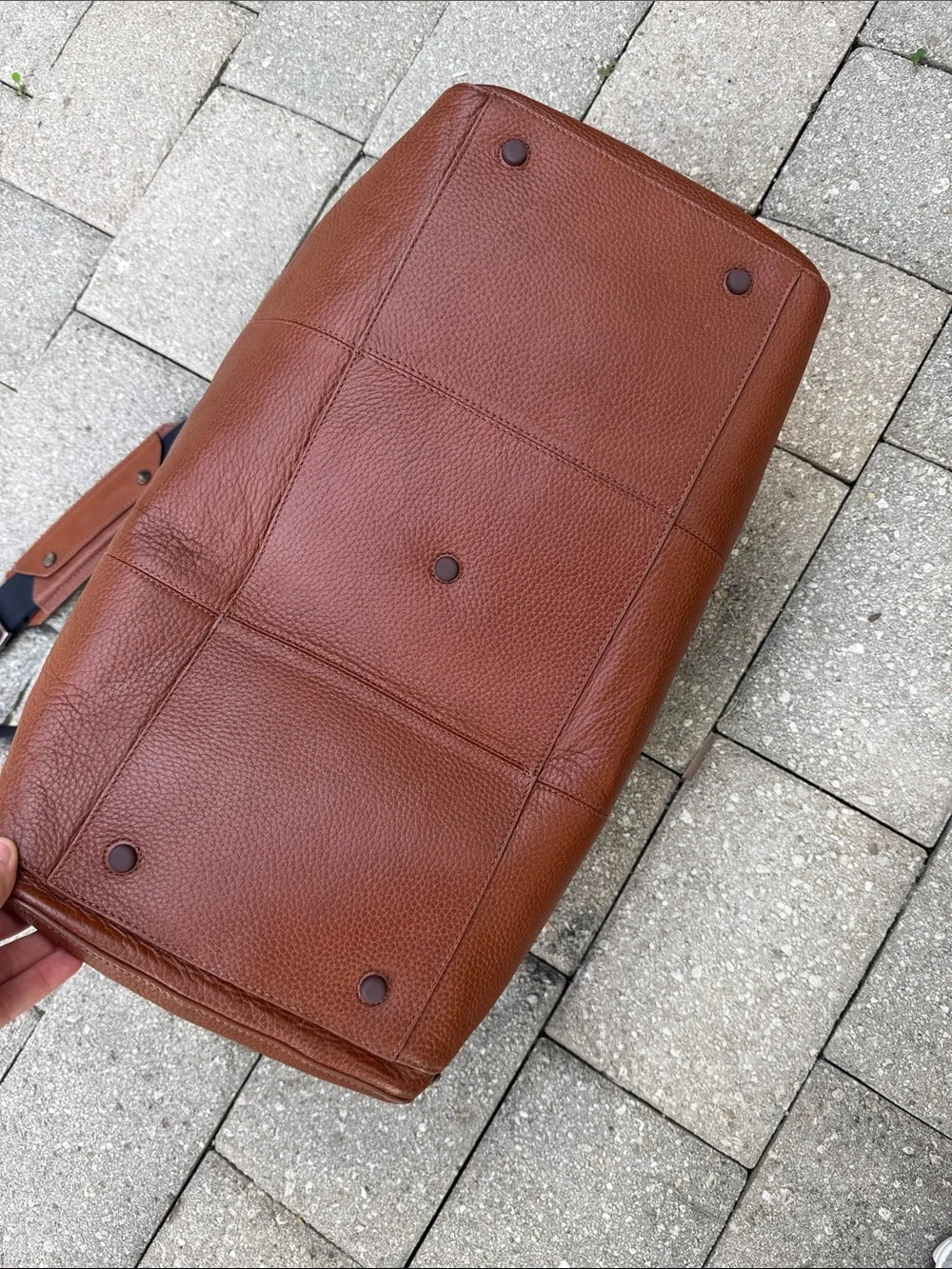 Cole Haan premium cognac
