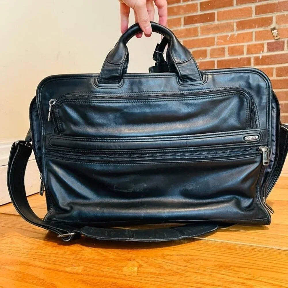 Tumi black soft