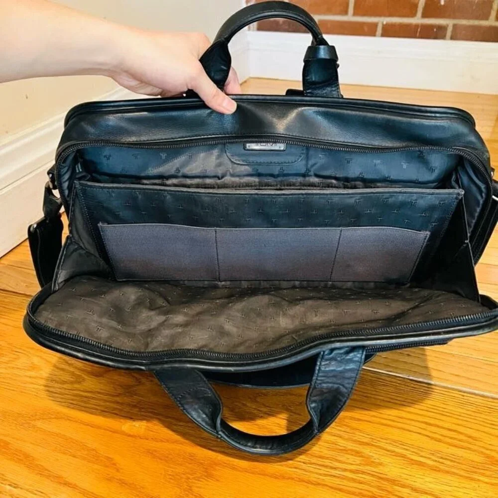 Tumi black soft