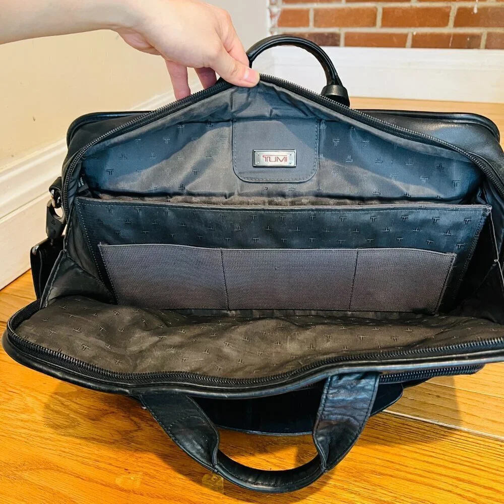 Tumi black soft