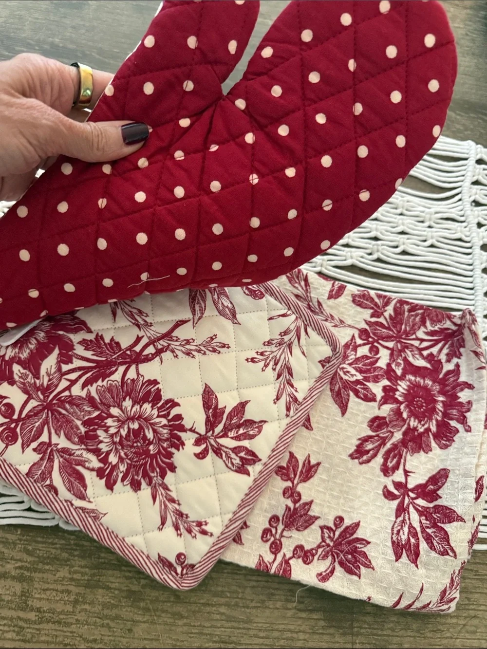 April Cornell nwt red