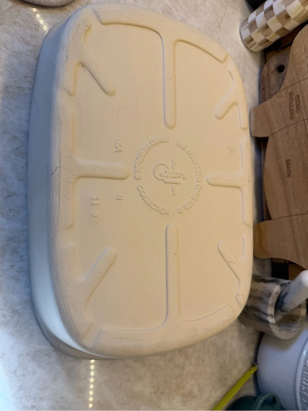 Pampered Chef Large rectangular stoneware baker