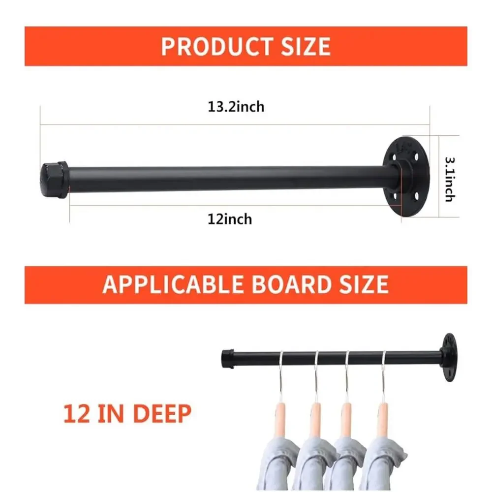 Industrial Pipe Clothing Rack good see