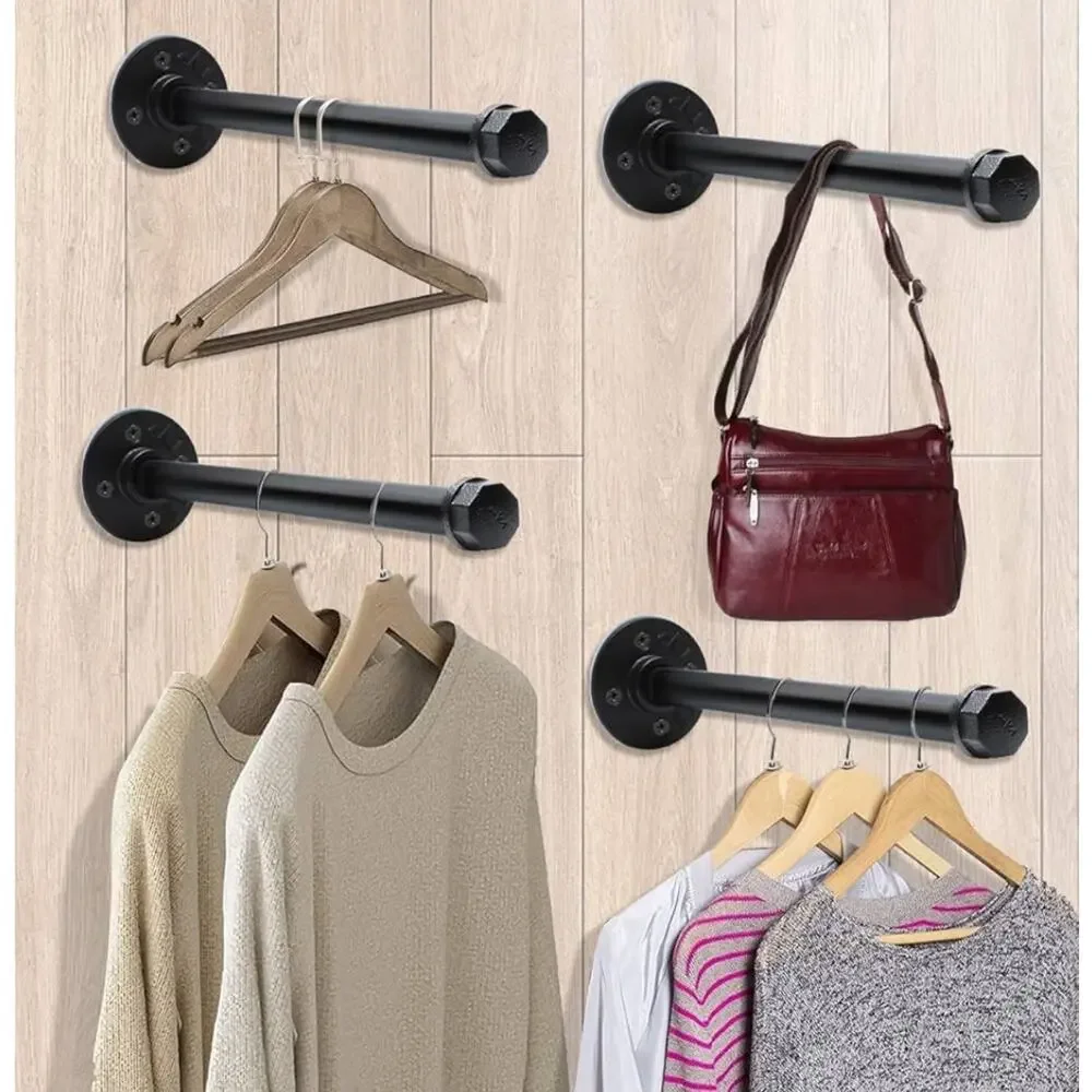 Industrial Pipe Clothing Rack good see