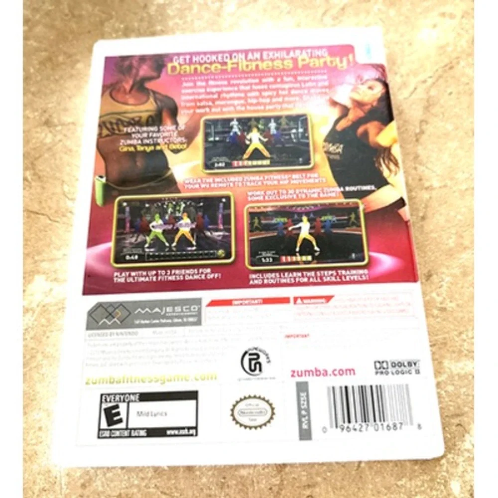 Nintendo wii zumba
