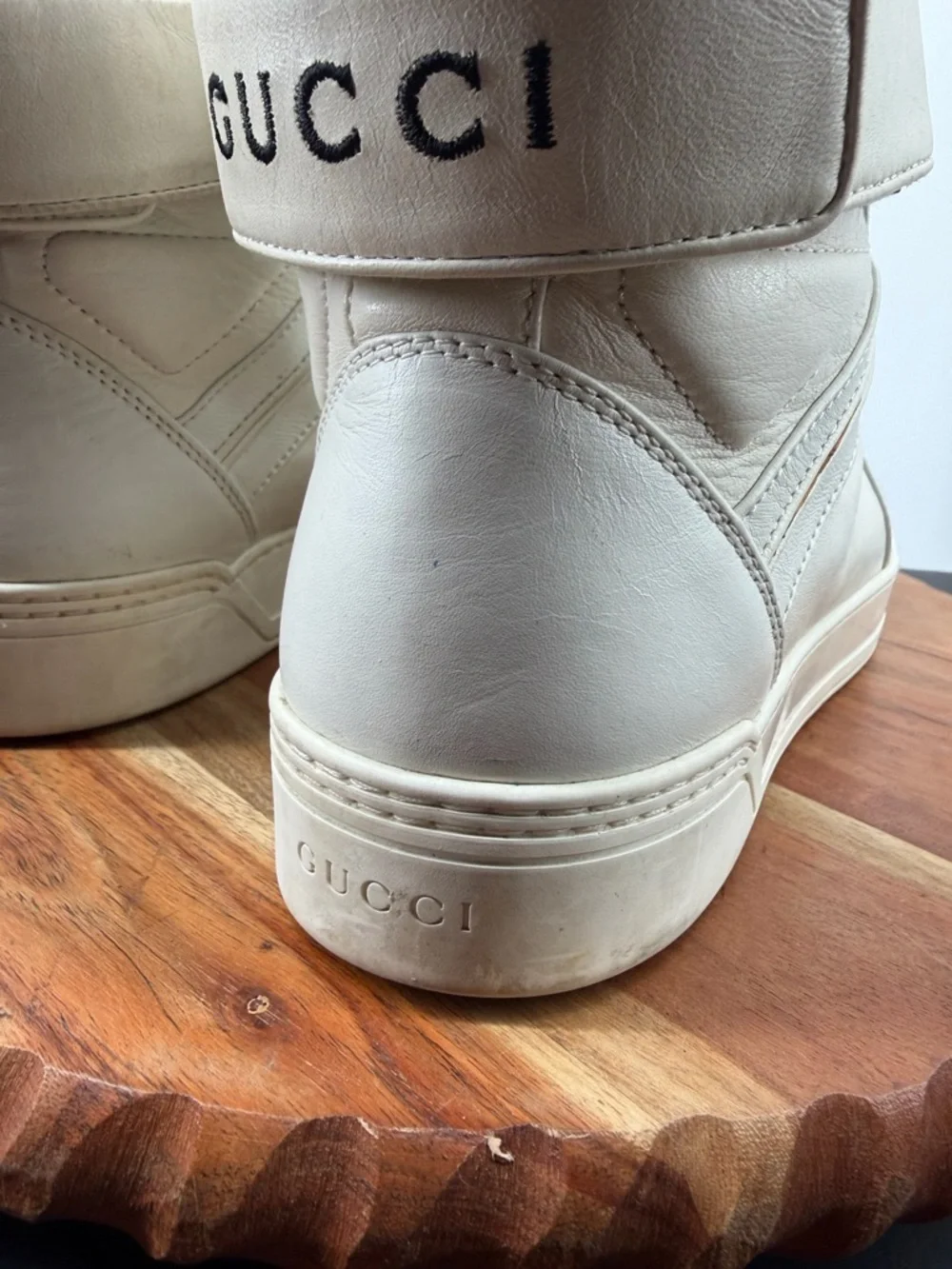 Gucci questions leave