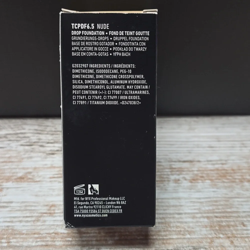 NYX dropper your clean