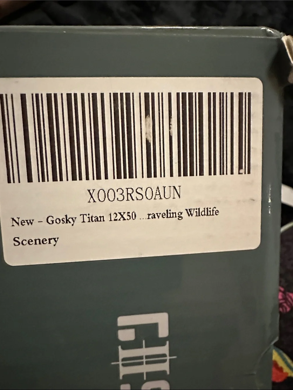 GOSKY 12 x 59 Monocular KIT NEW in SEALED BOX Never Opened