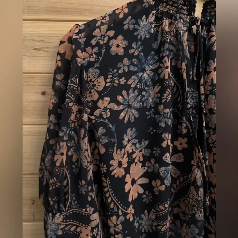 Free People dark floral