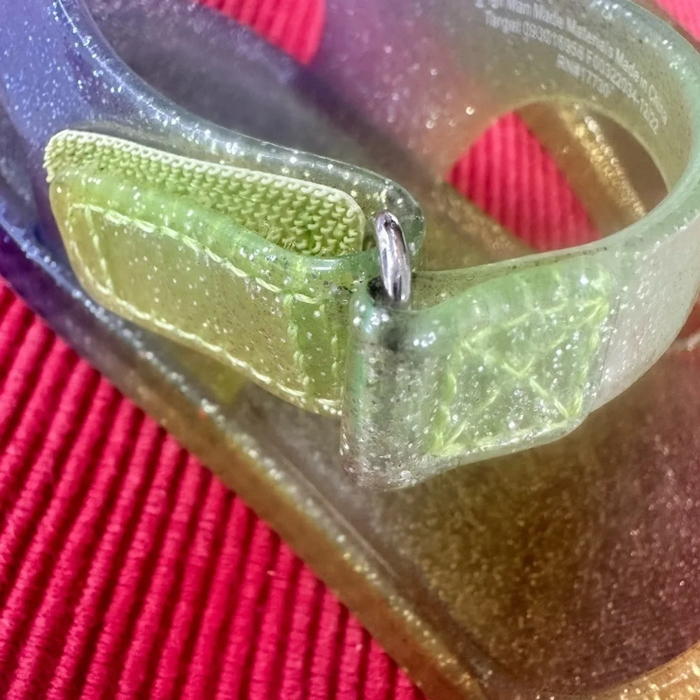 Cat & Jack velcro glitter