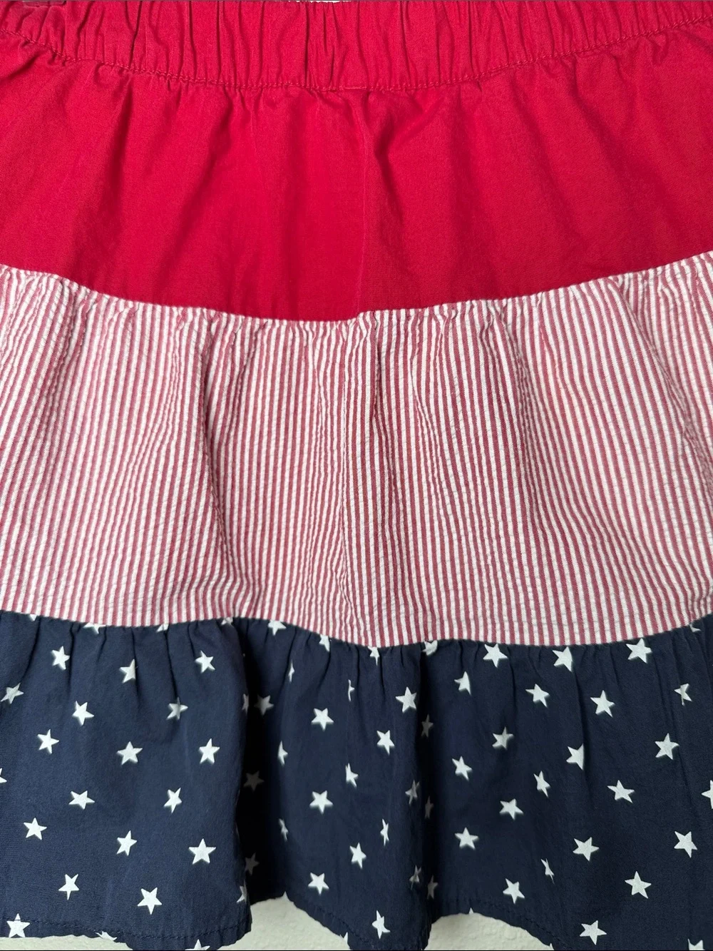 Gymboree tiered patriotic