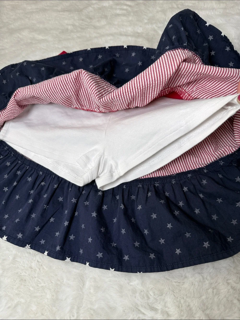 Gymboree tiered patriotic