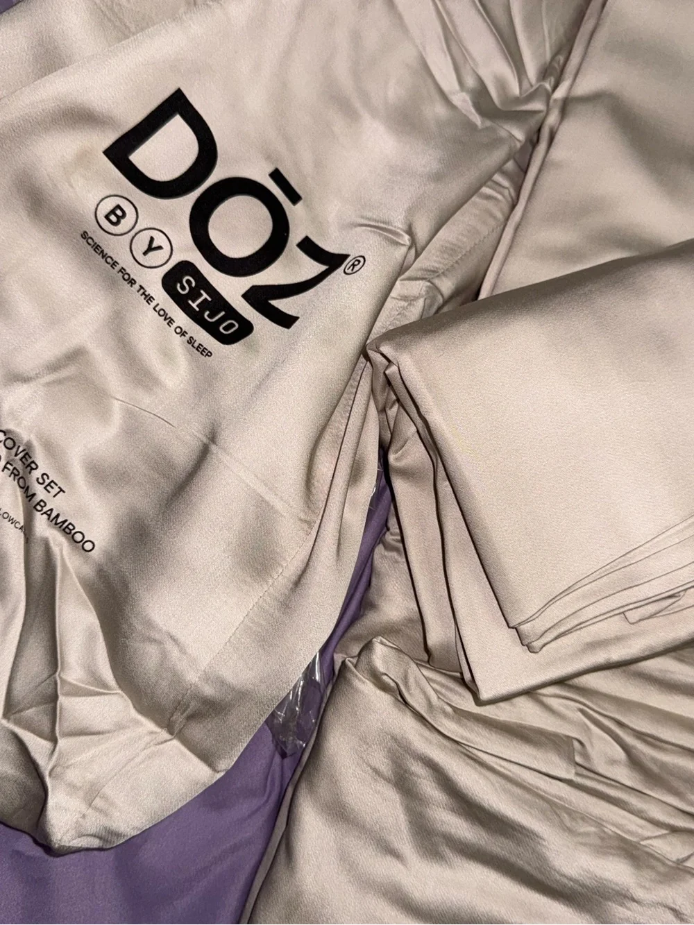 Doz cream duvet