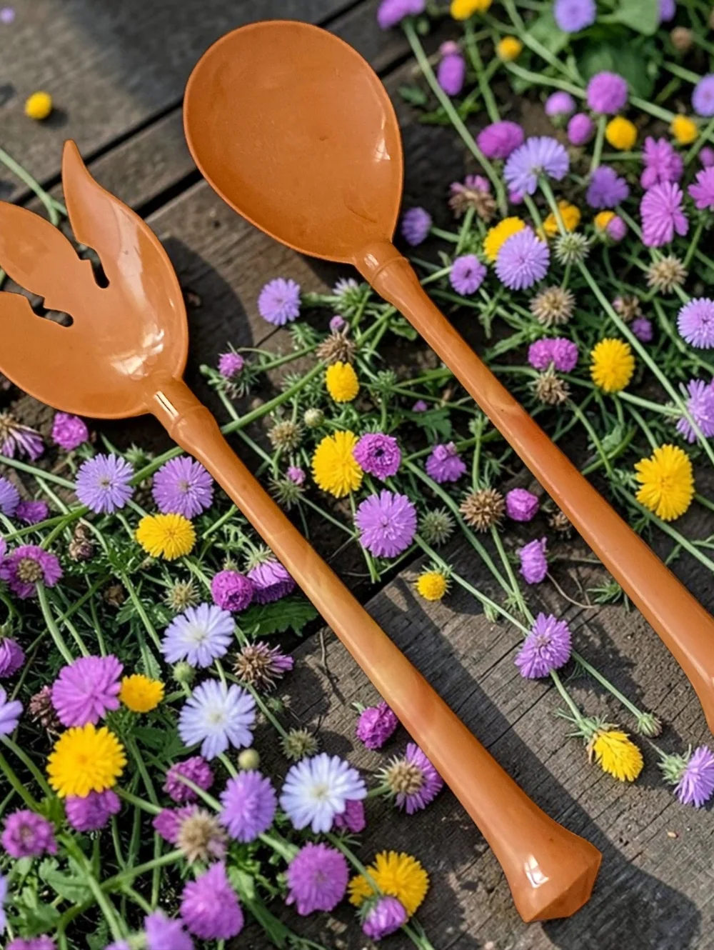 Vintage melamine salad