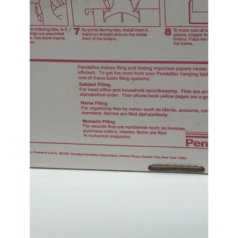 Pendaflex hanging file