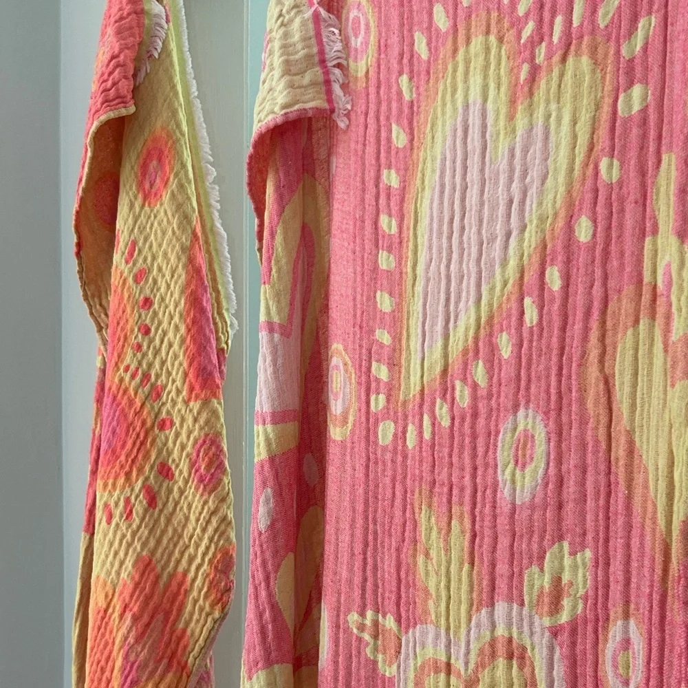 Anthropologie vibrant curtains