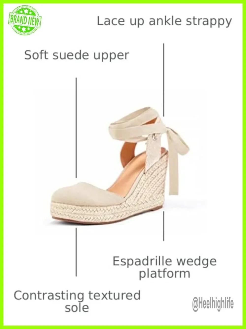 N/A these espadrille