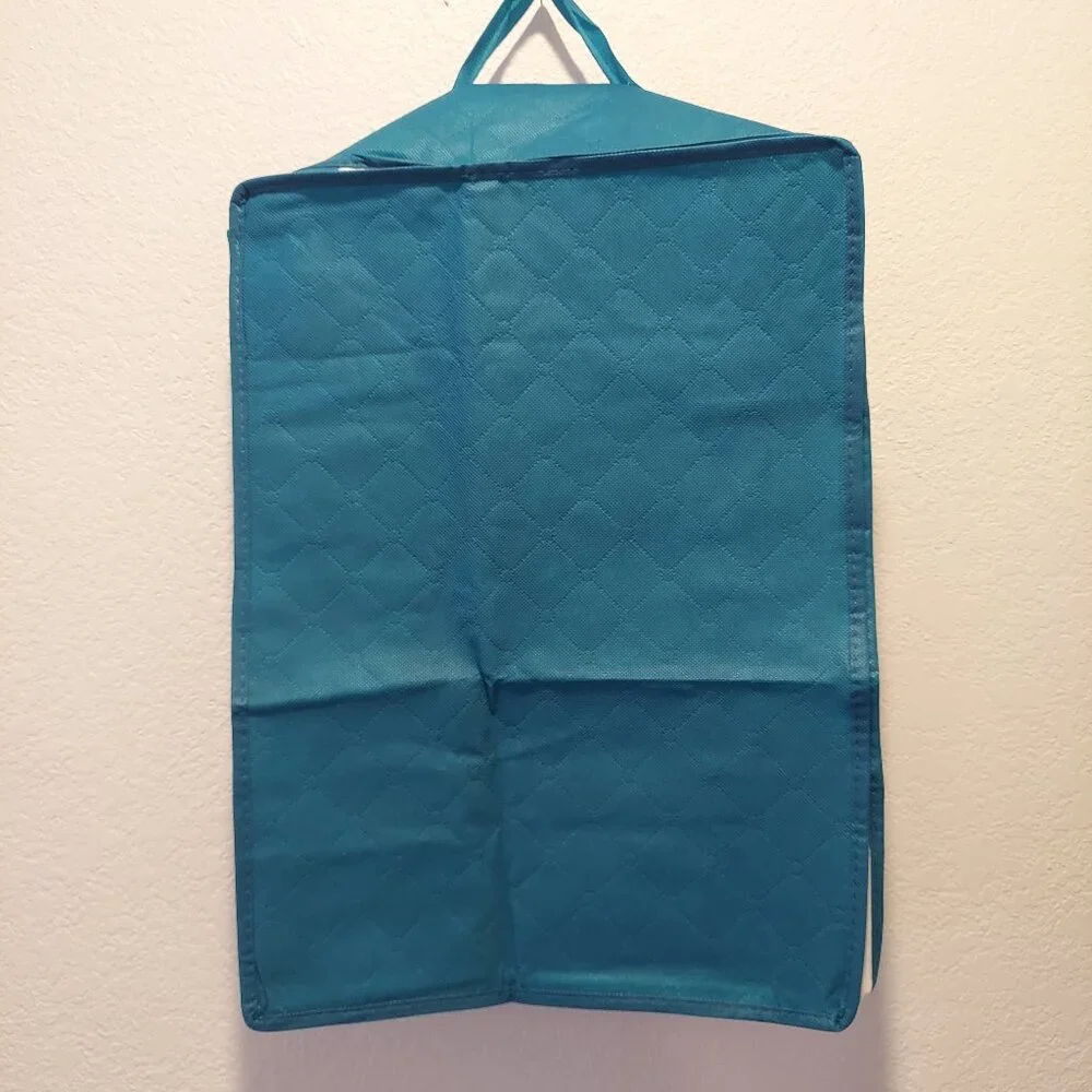 NWT Set of 2 Fabric Storage Bags Blue