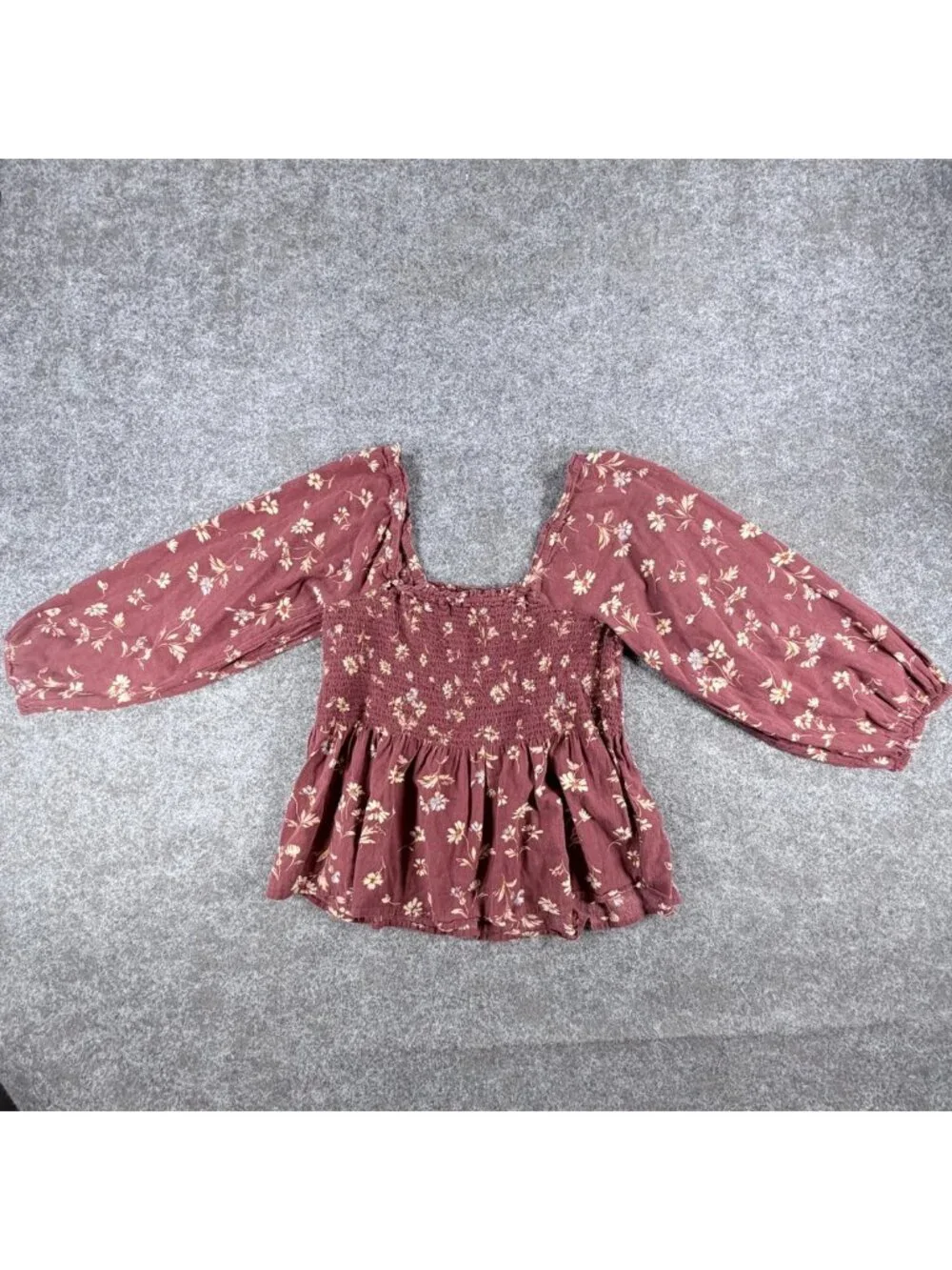 Madewell lucie peplum