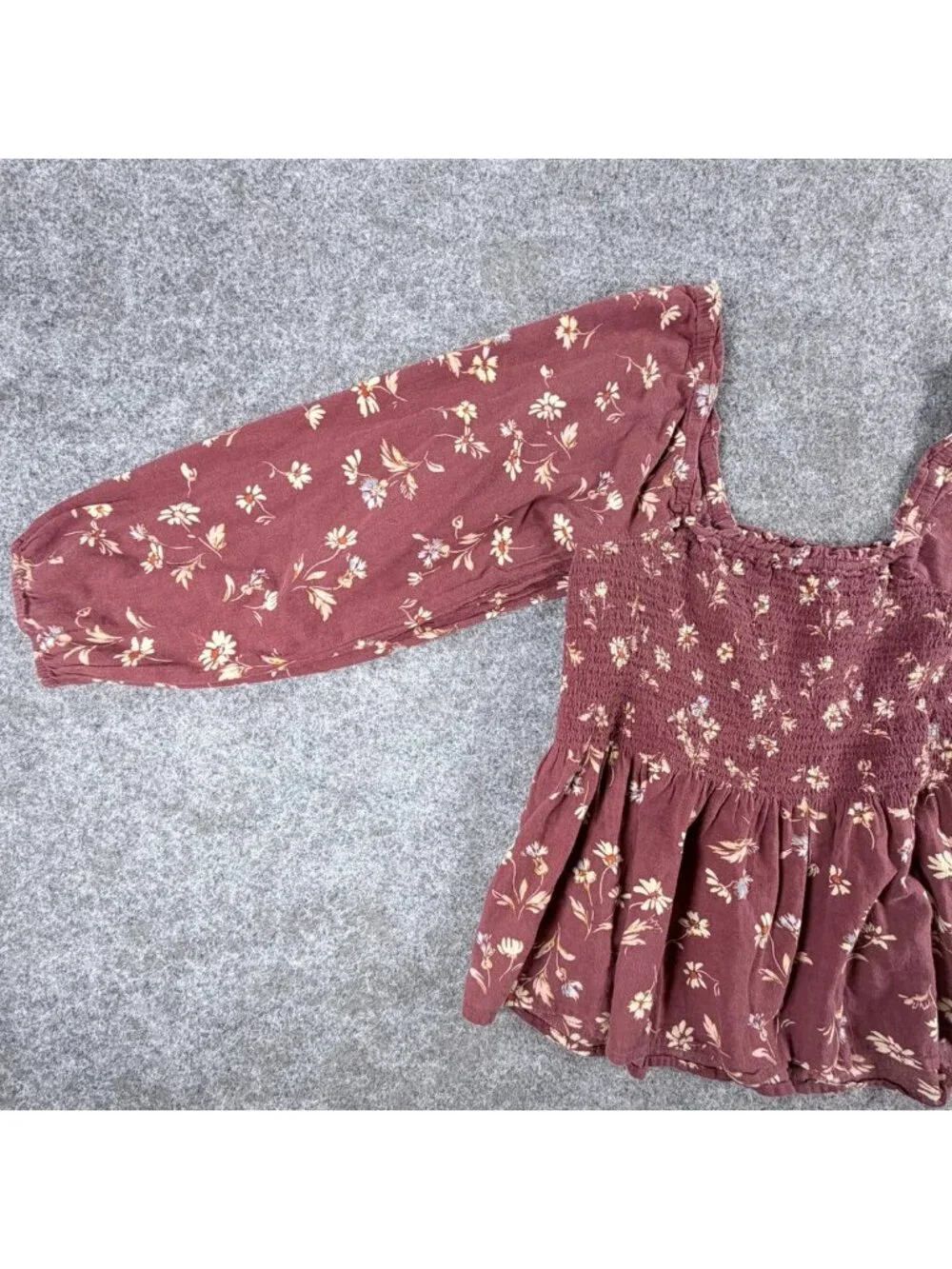 Madewell lucie peplum