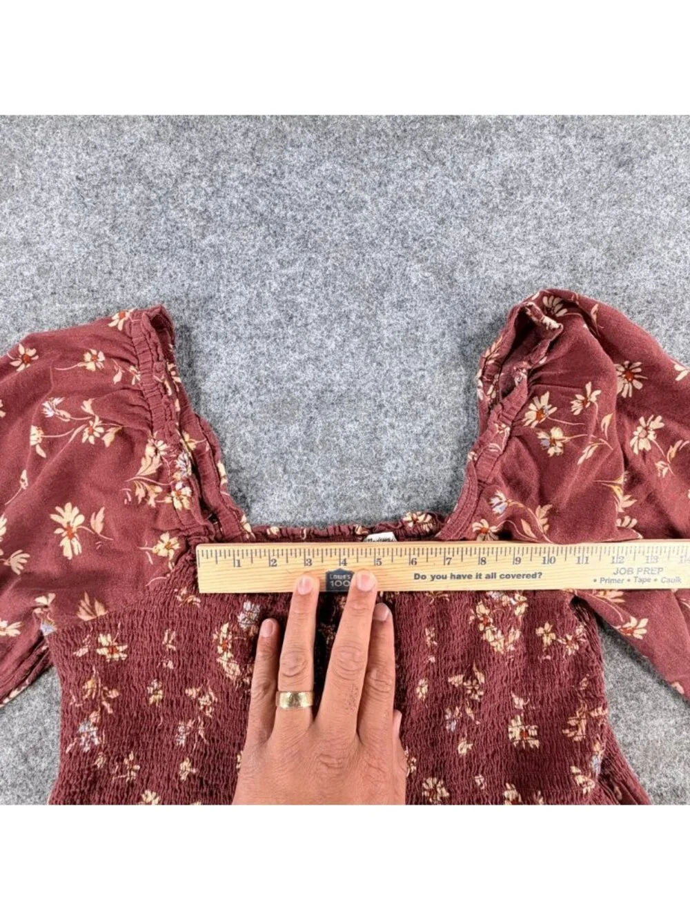 Madewell lucie peplum