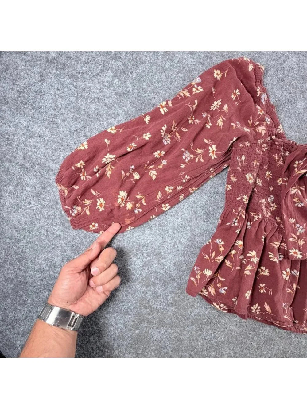 Madewell lucie peplum