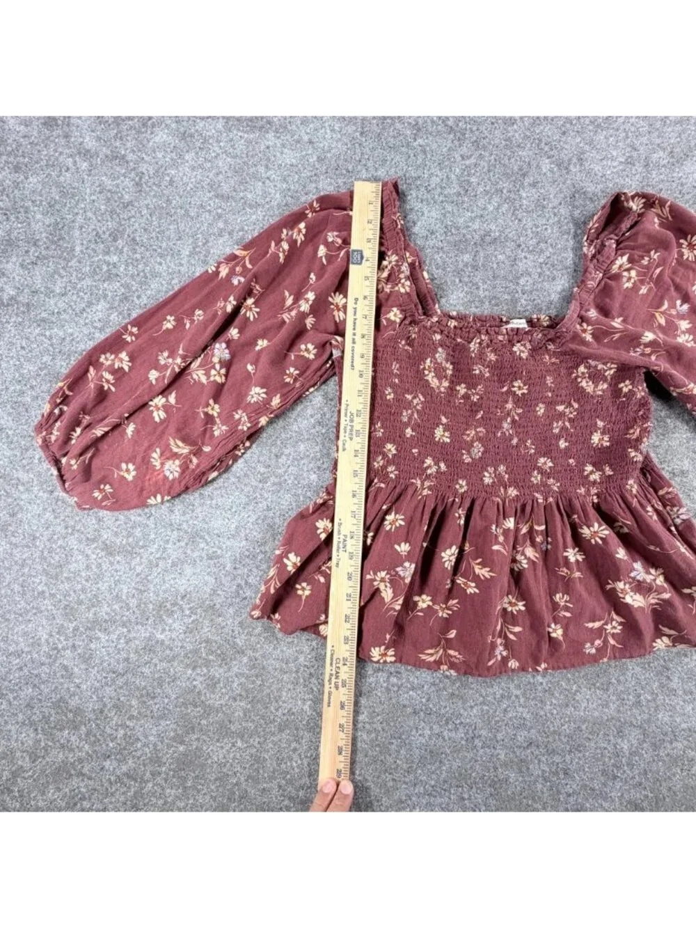 Madewell lucie peplum