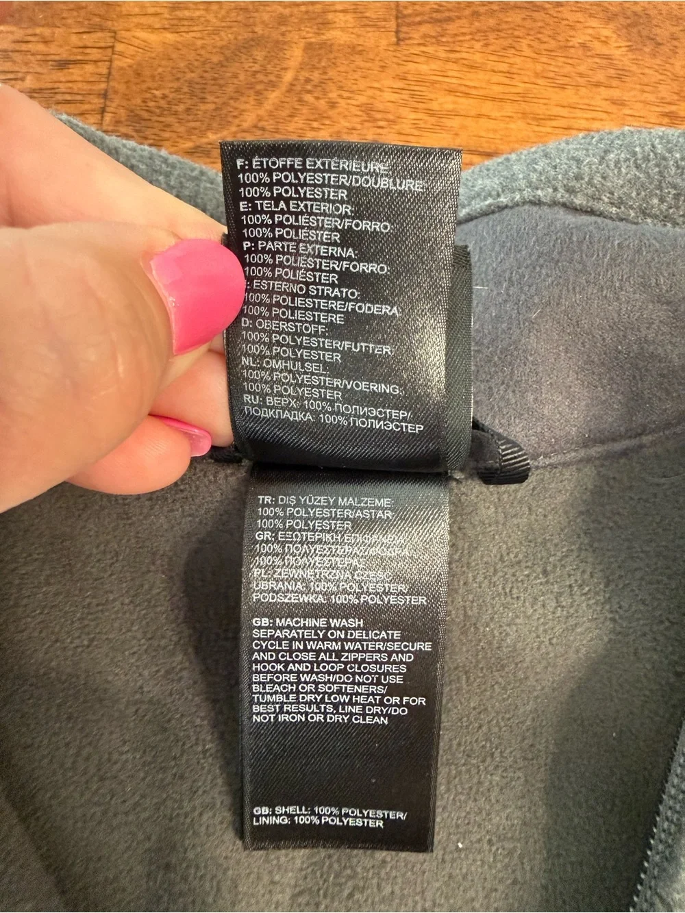 The North Face soft black