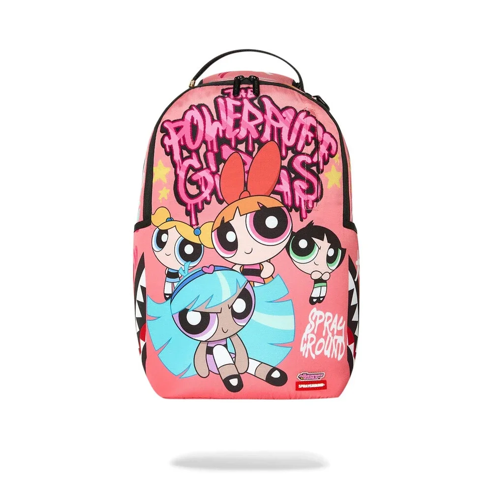 Sprayground Powerpuff Girls Stylin Backpack Unisex Multi Top Handle Bag GBS228