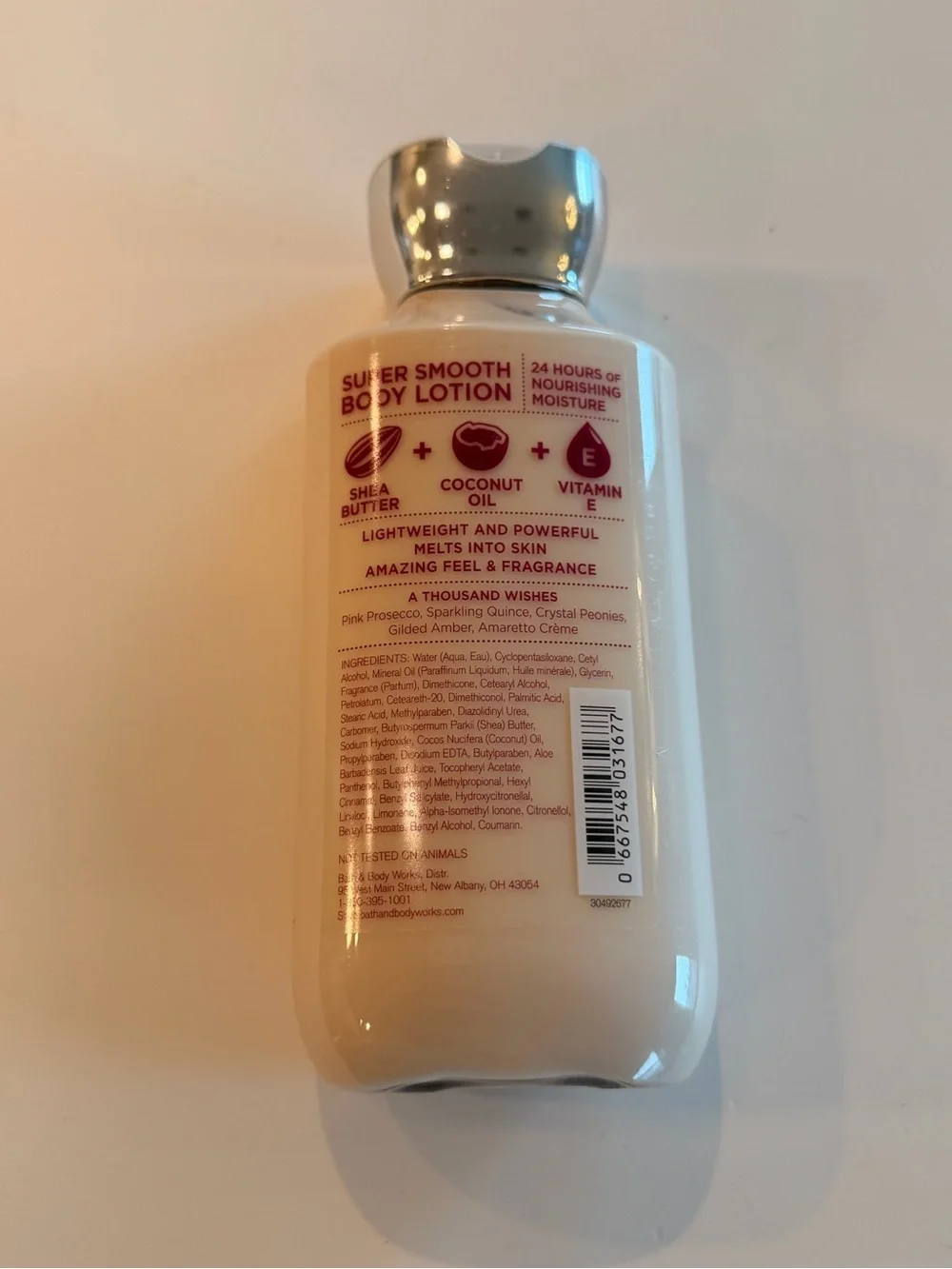 Bath & Body Works lightweight body