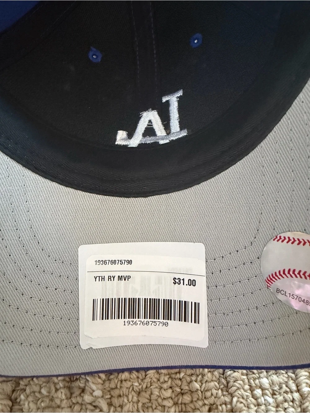 ⚾️ LA DODGERS Embroidered Baseball Cap Kids
