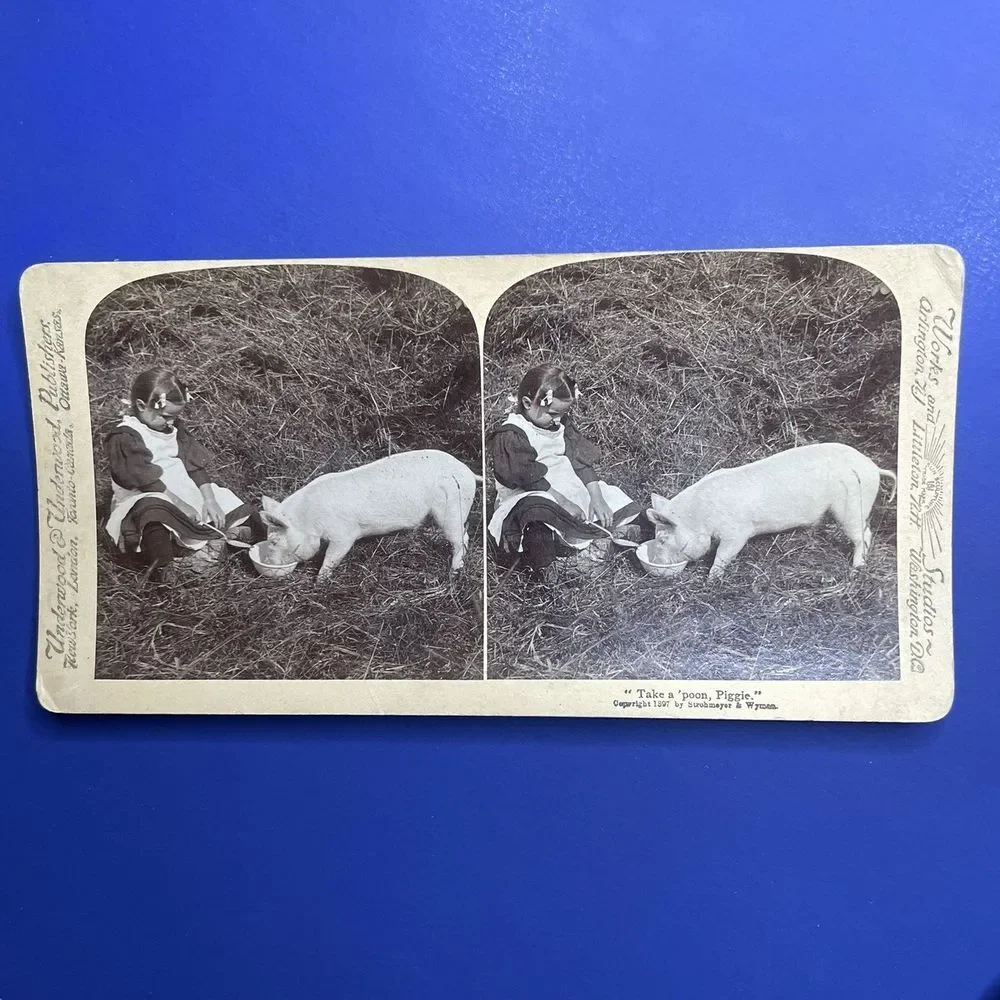 N/A antique stereoview