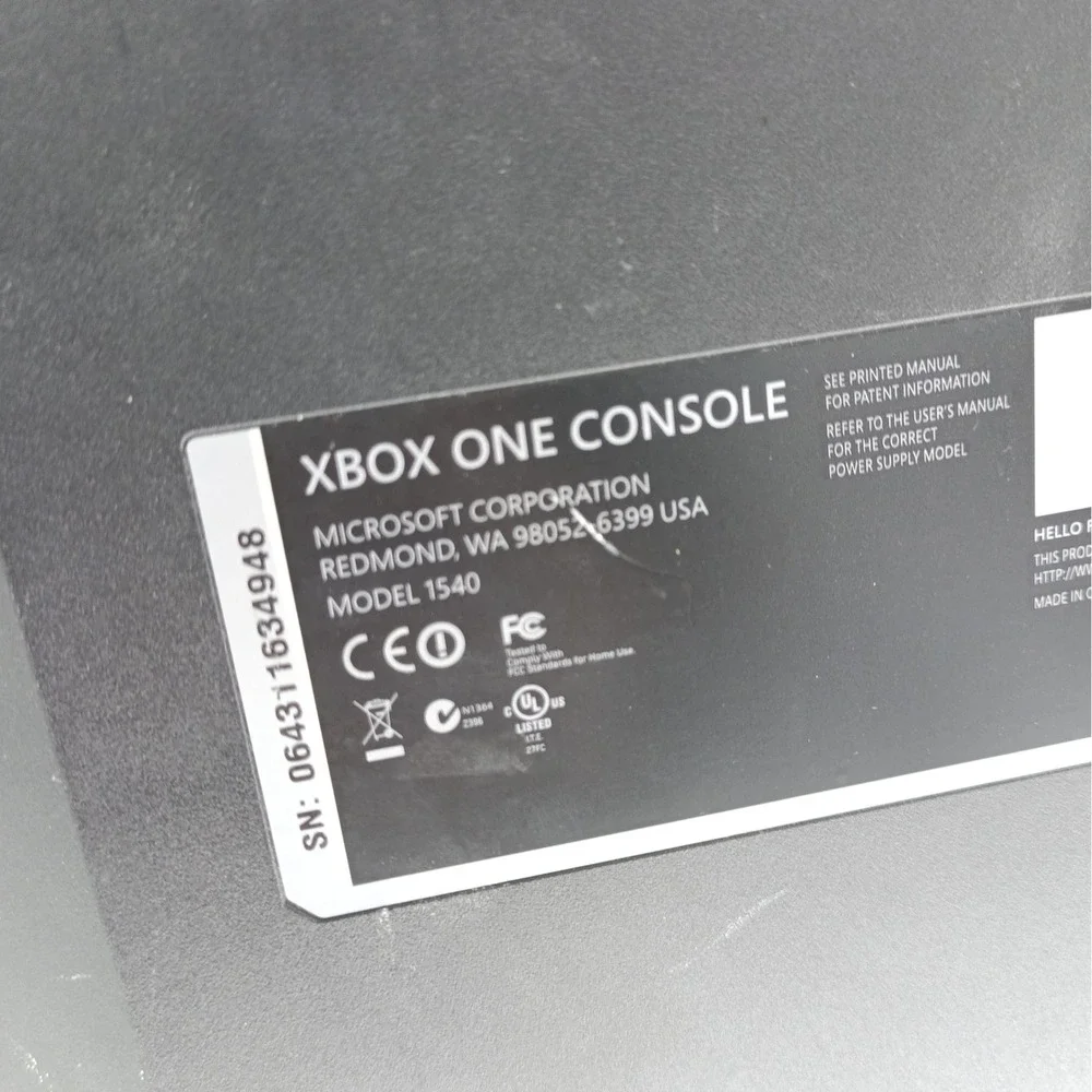 Microsoft xbox one