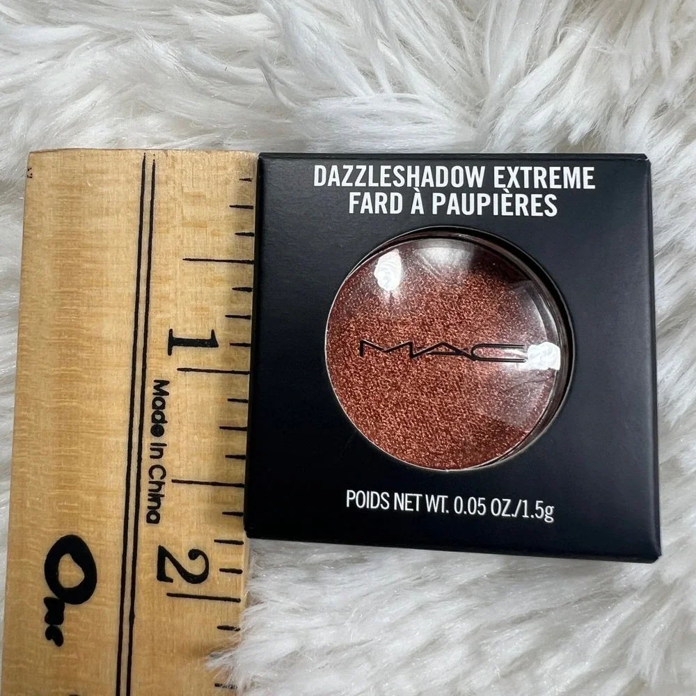 MAC Dazzleshadow Extreme Couture Copper Metallic Eyeshadow 0.05oz‎ New