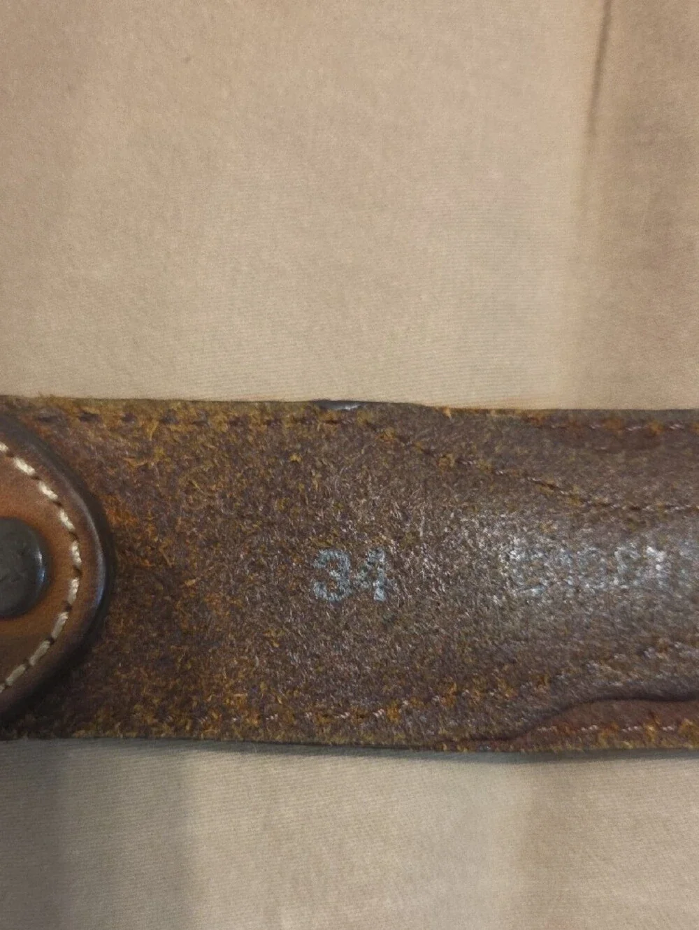 Justin Barbed Wire Belt classic brown